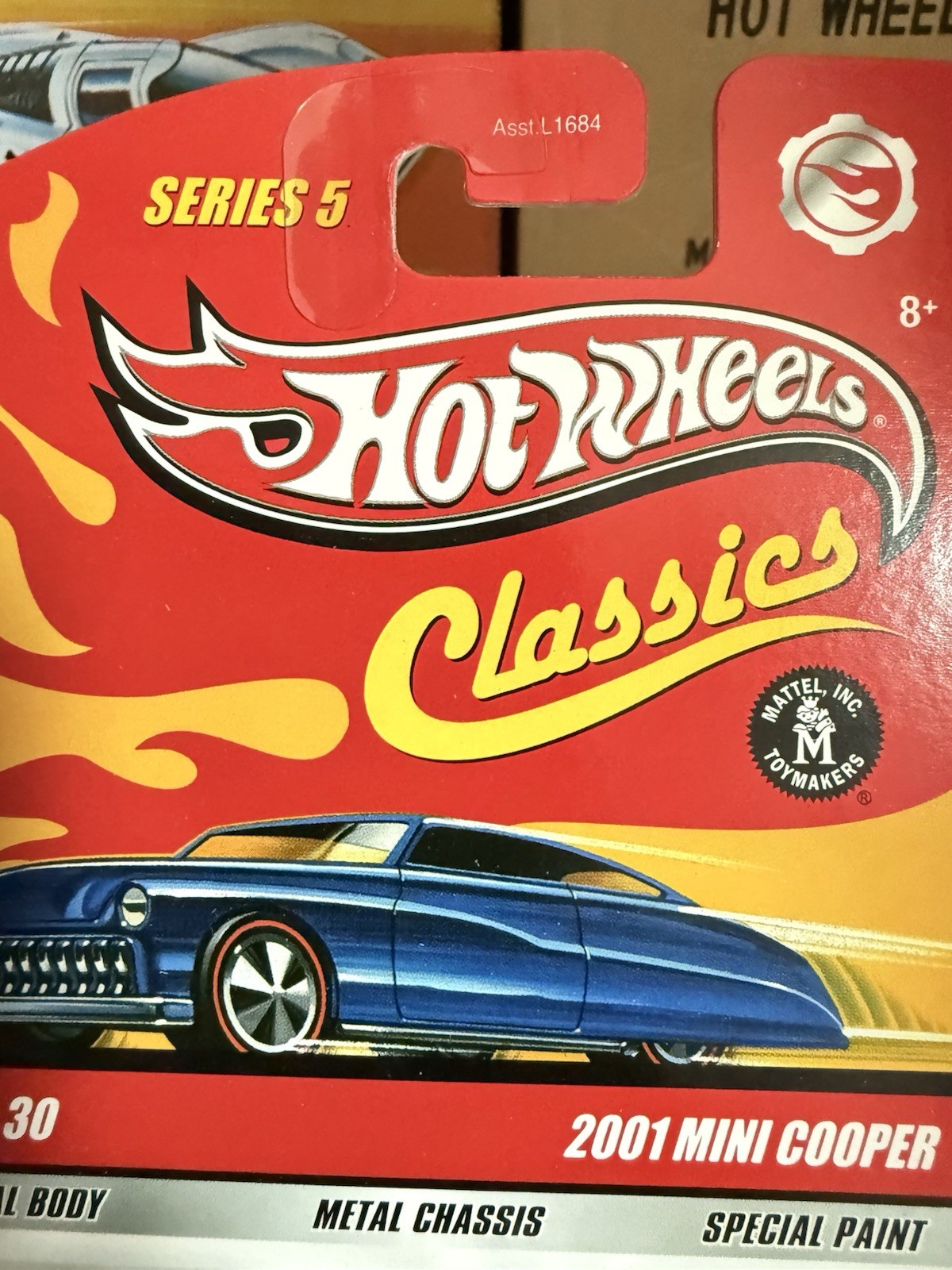 Hot Wheels Classics Series 5 2001 Mini Cooper, Gold, BP