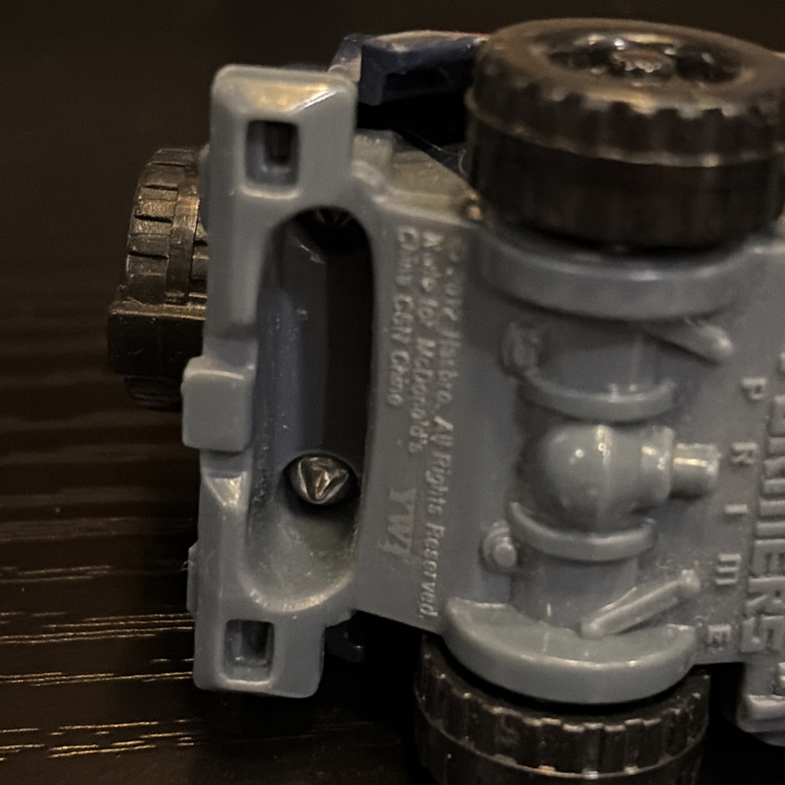 2012 McDonald’s Hasbro Transformers Prime Car Truck Suv 4X4 jeep Toy vehicle #6
