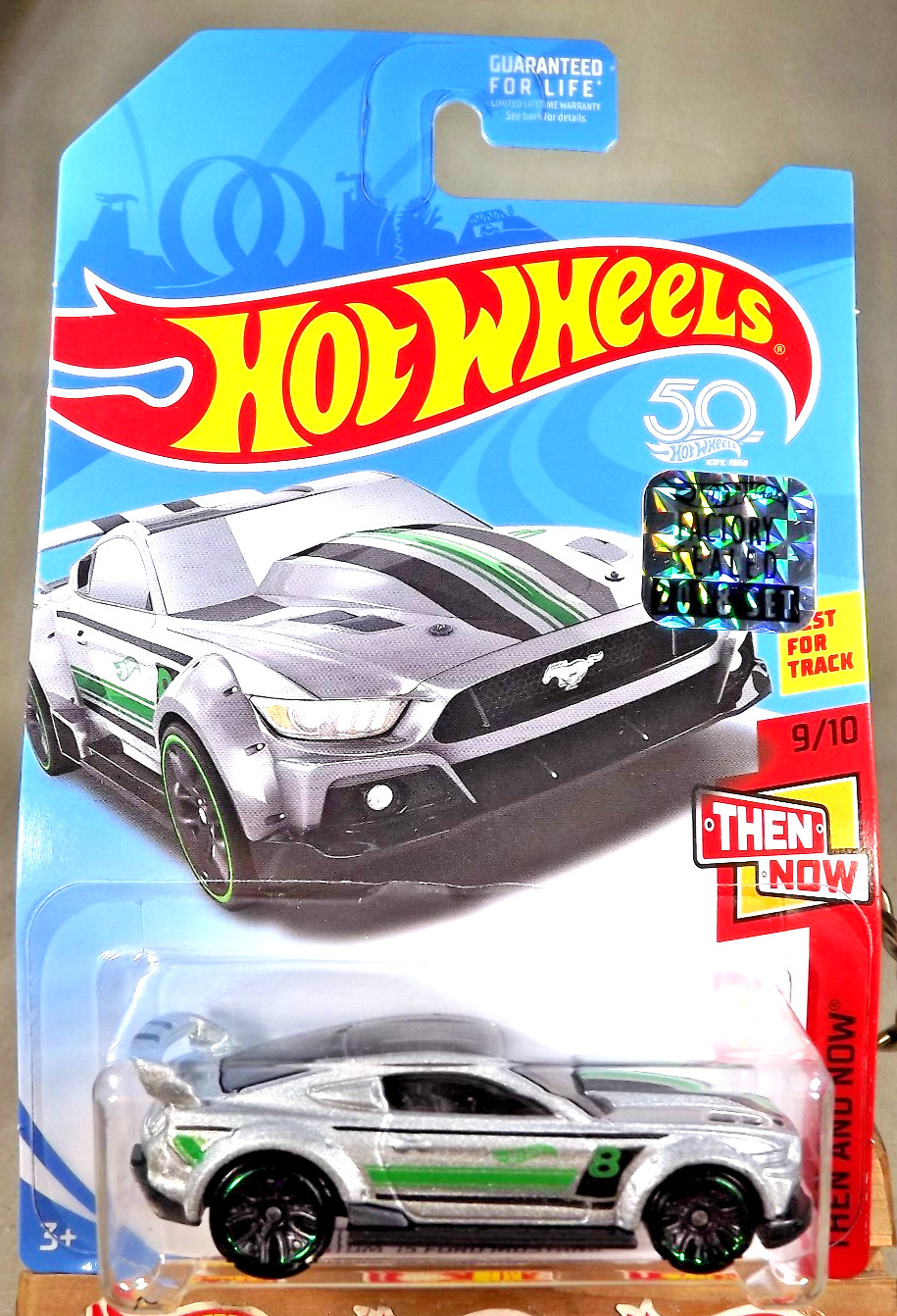 2018 Hot Wheels Kroger Exclusive Then and Now 9/10 CUSTOM ’15 FORD MUSTANG Gray