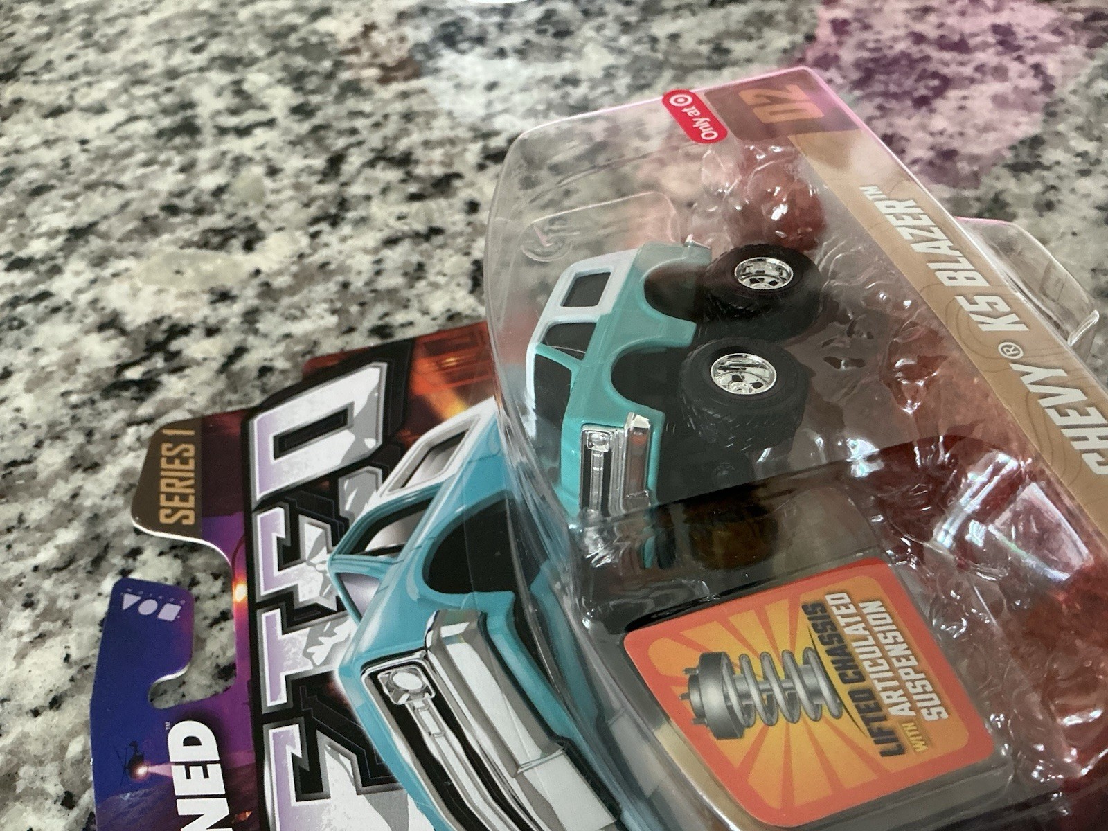 RARE 2026 MGA Entertainment Car Tuned Lifted Light Blue ‘69 Chevy K5 Blazer