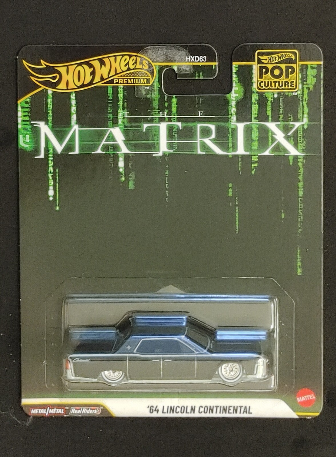Mattel Hot Wheels Premium Pop Culture – Matrix – 64 Lincoln Continental NICE!!!