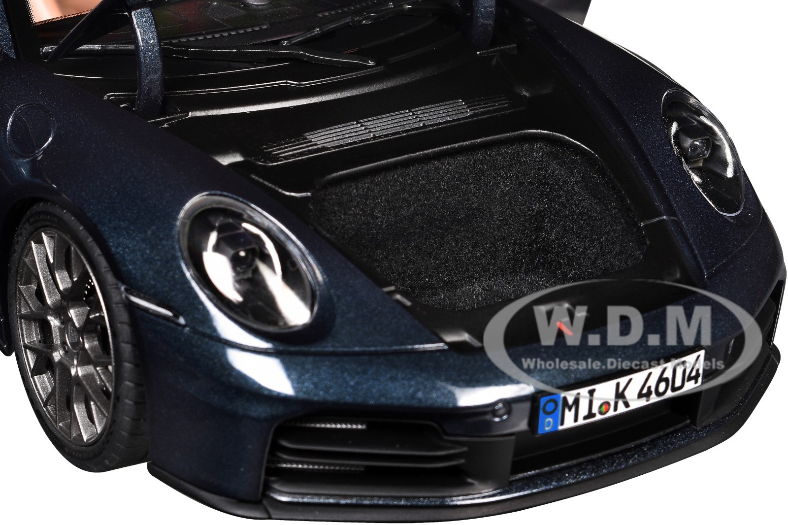 2024 PORSCHE 911 CARRERA S CABRIOLET YACHTING BLUE 1/18 DIECAST BY NOREV 187180
