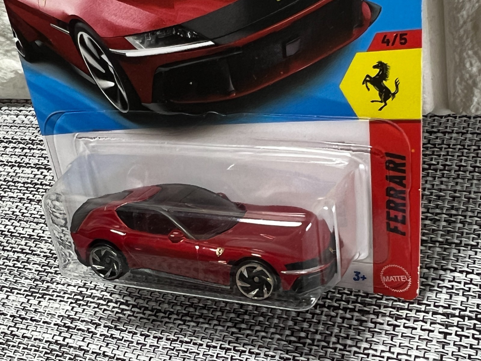 Hot Wheels Ferrari 4/5 Ferrari 12Cilindri 94/250 New For 2026 Red