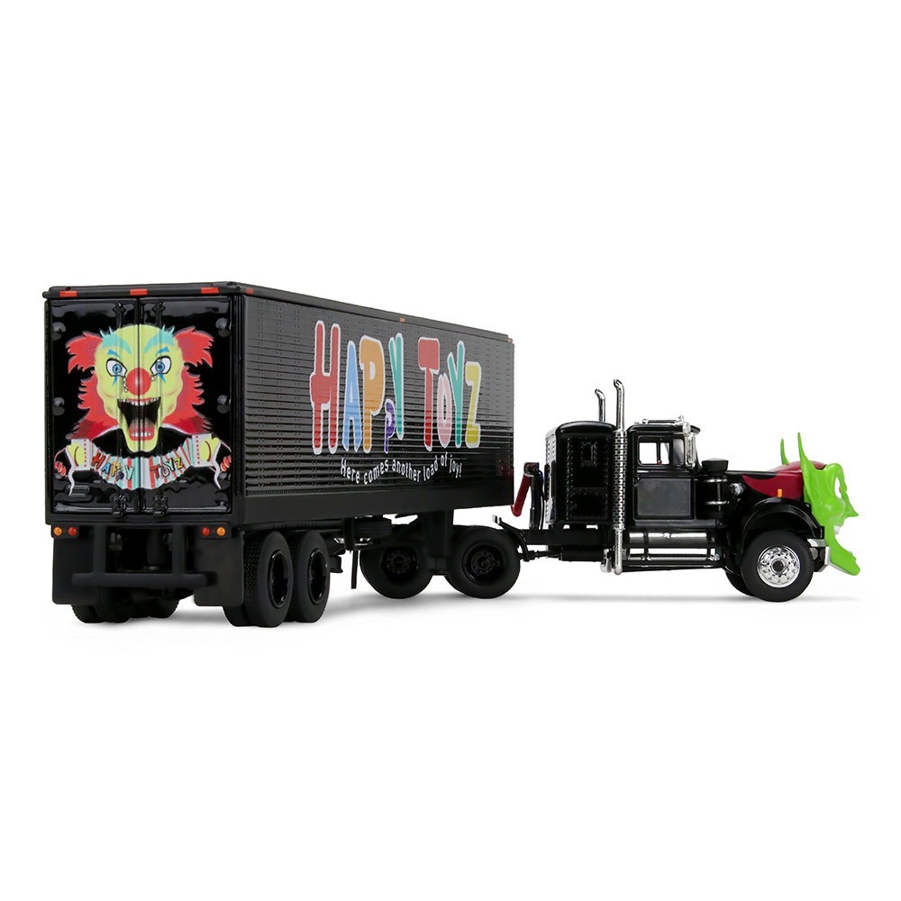 White Western Star w/ Goblin Head & Trailer (Maximum Overdrive) 1:64 DCP 68-2287