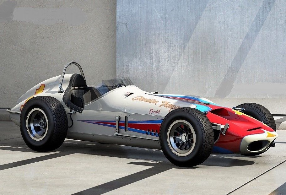 Racing Race Car Formula 1 18Grand Prix24Vintage Indy 12Custom Built Metal Model