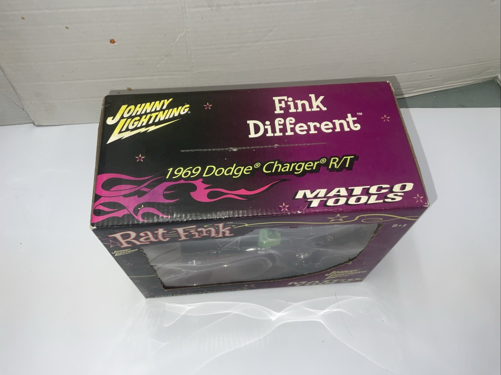 Matco Tools Rat Fink 1969 Dodge Charger R/T Scale Die Cast Johnny Lighting New