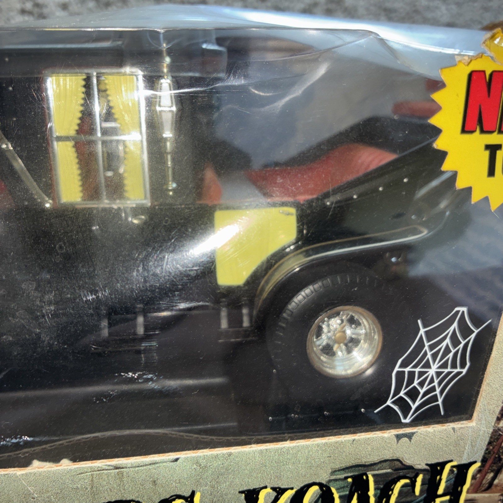 2002 ERTL American Muscle The Munsters Koach Car 1/18 Diecast Rough Box