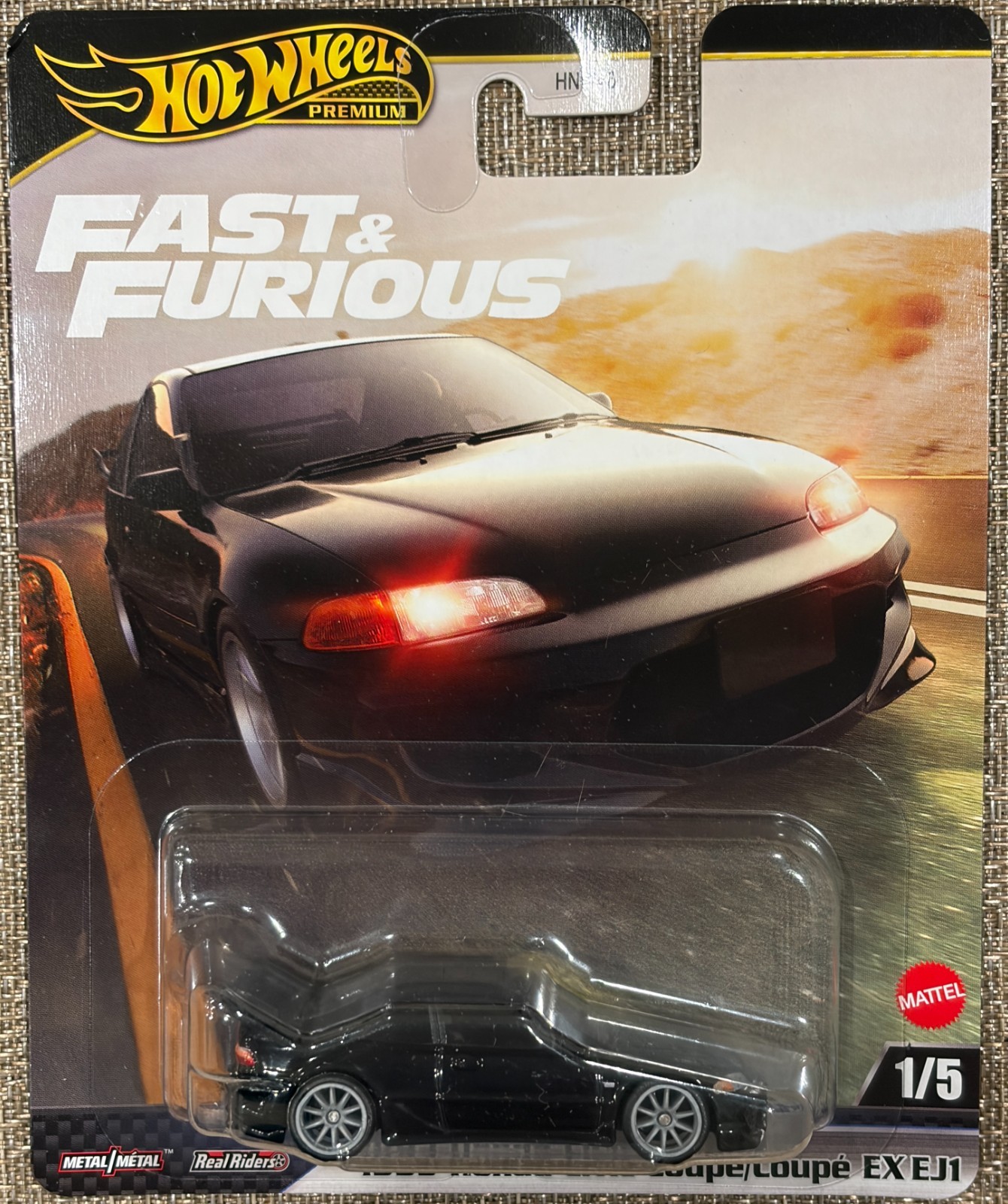 2025 Hot Wheels Fast & Furious , 1993 Honda Civic Coupe EX EJ1 , Free Shipping !