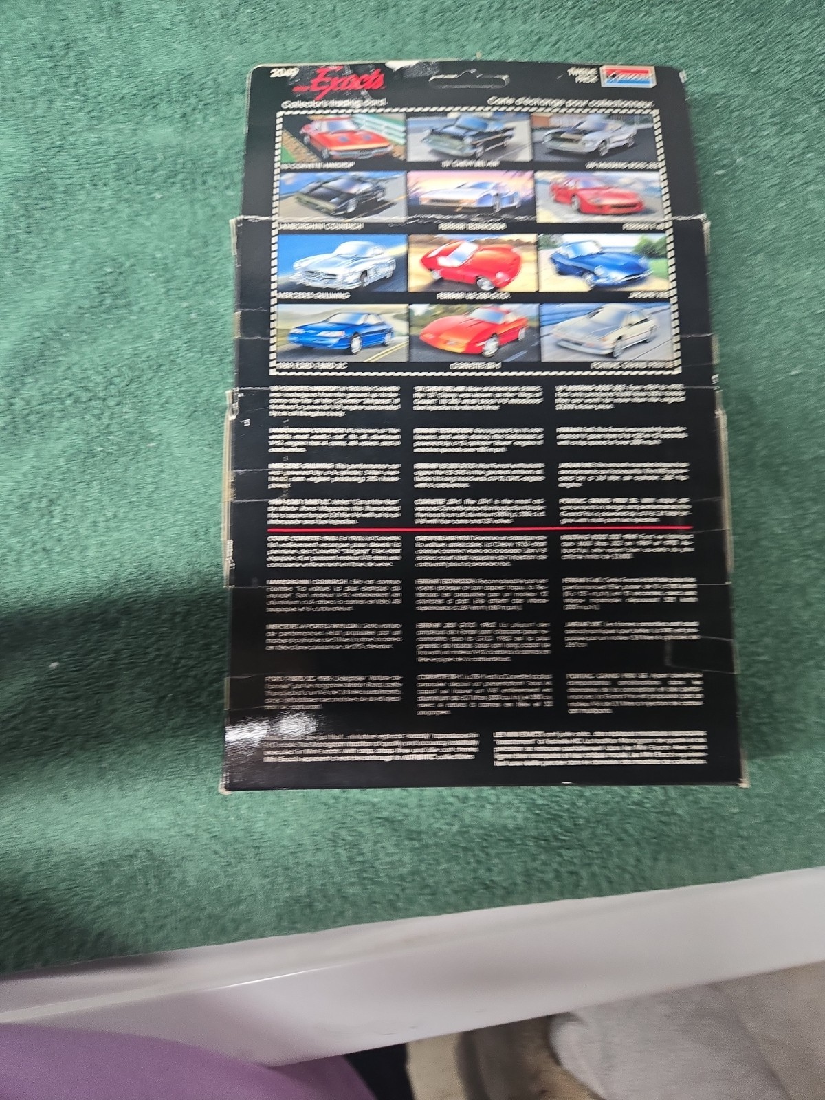 Monogram Models Mini Exacts Cars 1989 LOT of 12 HO Scale 1:87