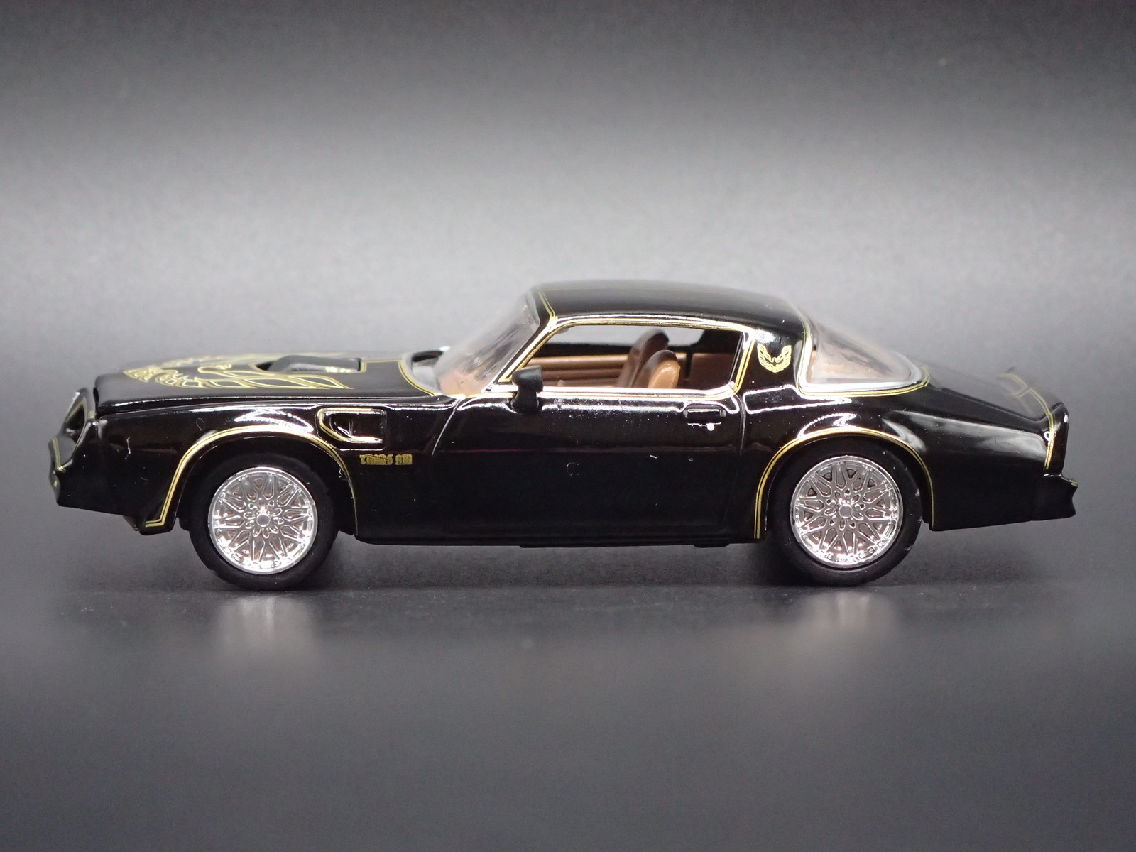 1978 PONTIAC FIREBIRD TRANS AM T/A BLACK 1:64 SCALE COLLECTIBLE DIECAST MODEL CA