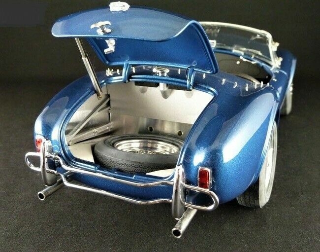 1:12 Race Car Custom Built Metal Body Model18Unique24Racer Racing Carousel Blue