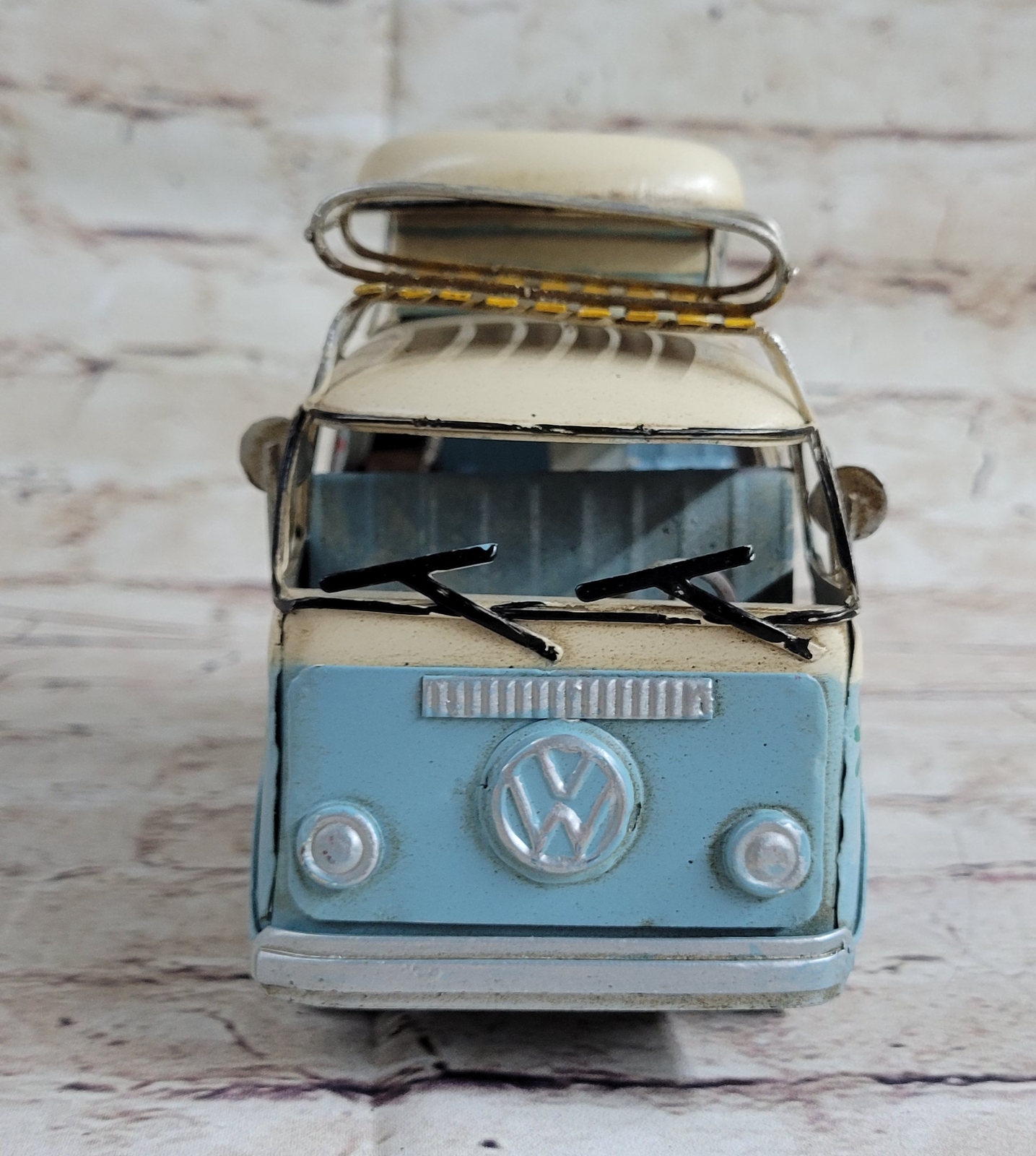 Handy Metal Cars Model Hand Craft Diecast Metal Model Car 1964 VW Artwork Decor