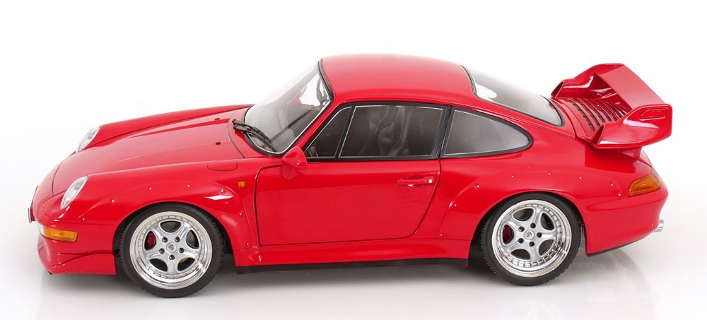 KK SCALE MODELS Porsche 911 (993) GT2 Speedline rims 1996 Red 1/12 Scale New!