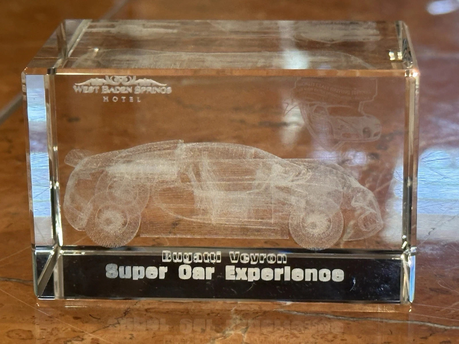 MOTOR TREND WORLD CLASS DRIVING 2008 WEST BADEN BUGATTI VEYRON Paperweights LOT