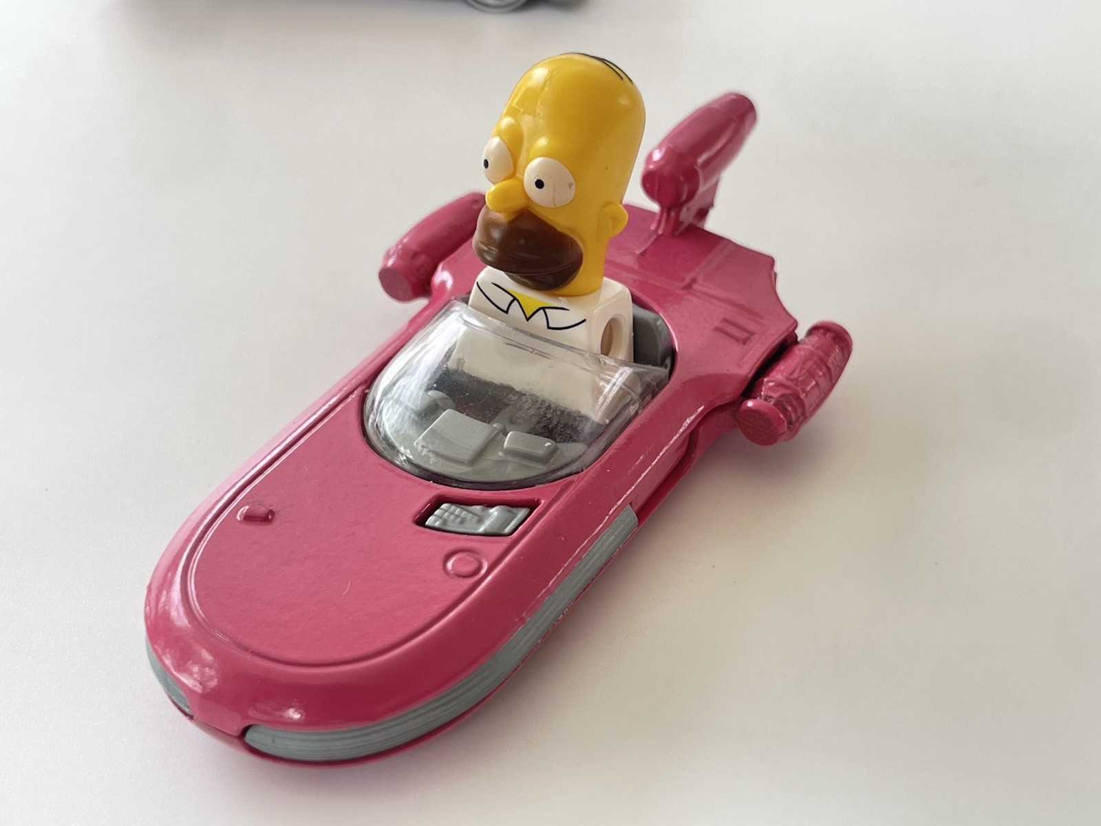 Hot Wheels The Simpsons Family Car + CUSTOM Simpsons Landspeeder- CUSTOMIZED