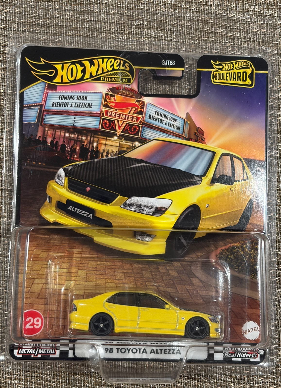2025 Hot Wheels Premium Boulevard #129 , ‘98 Toyota Altezza , Free Shipping !