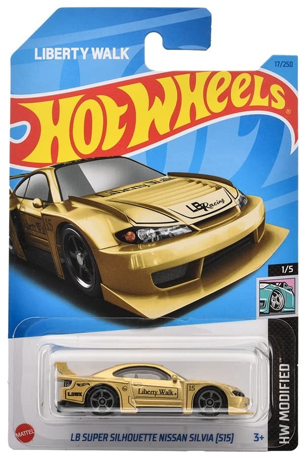Hot Wheels Basic Car LB Super Silhouette Nissan Silvia [S15] [3 years old and up