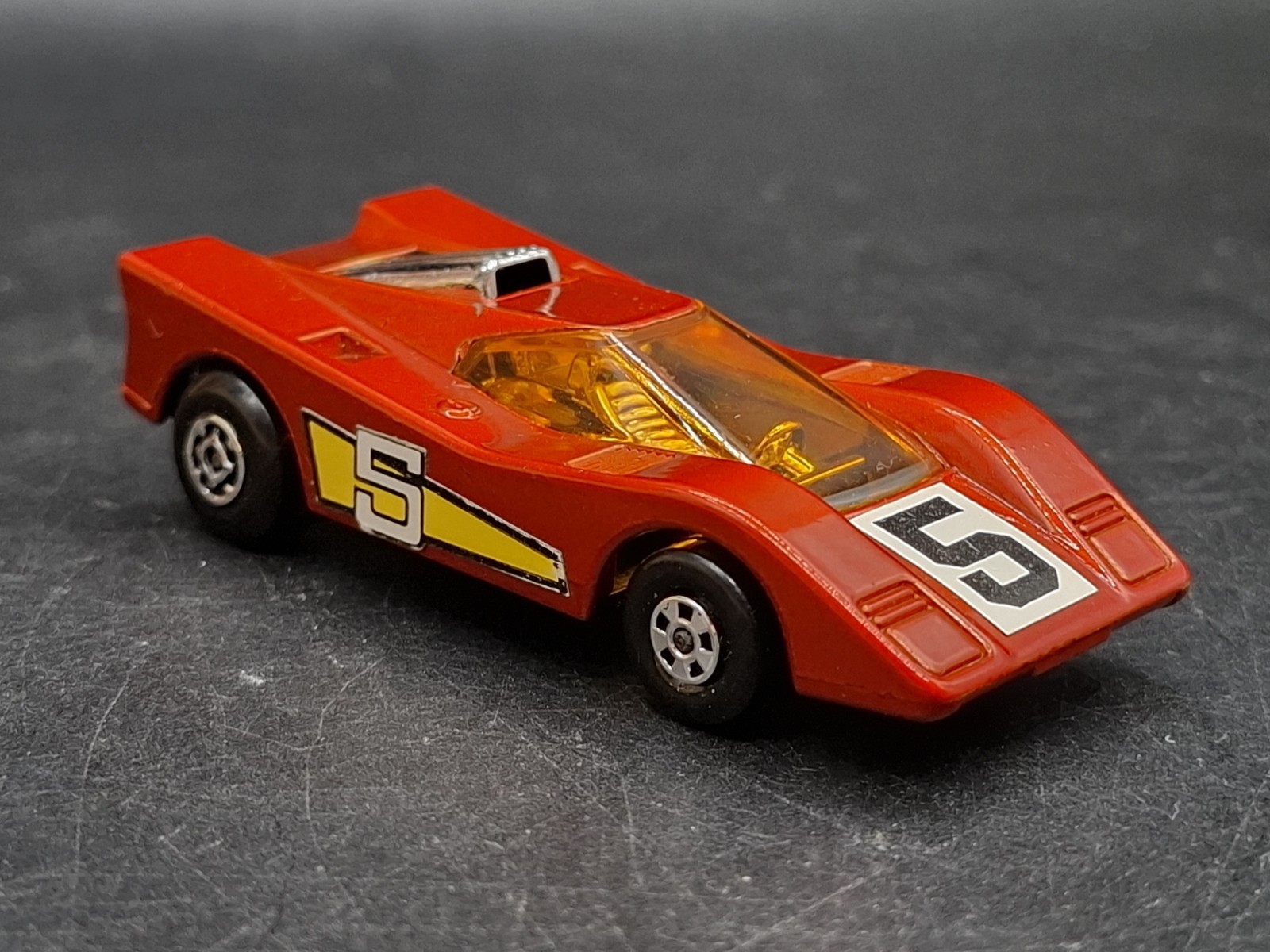 Vintage 1971 Matchbox Superfast Lesney No. 7 Harry Hustler With Original Box