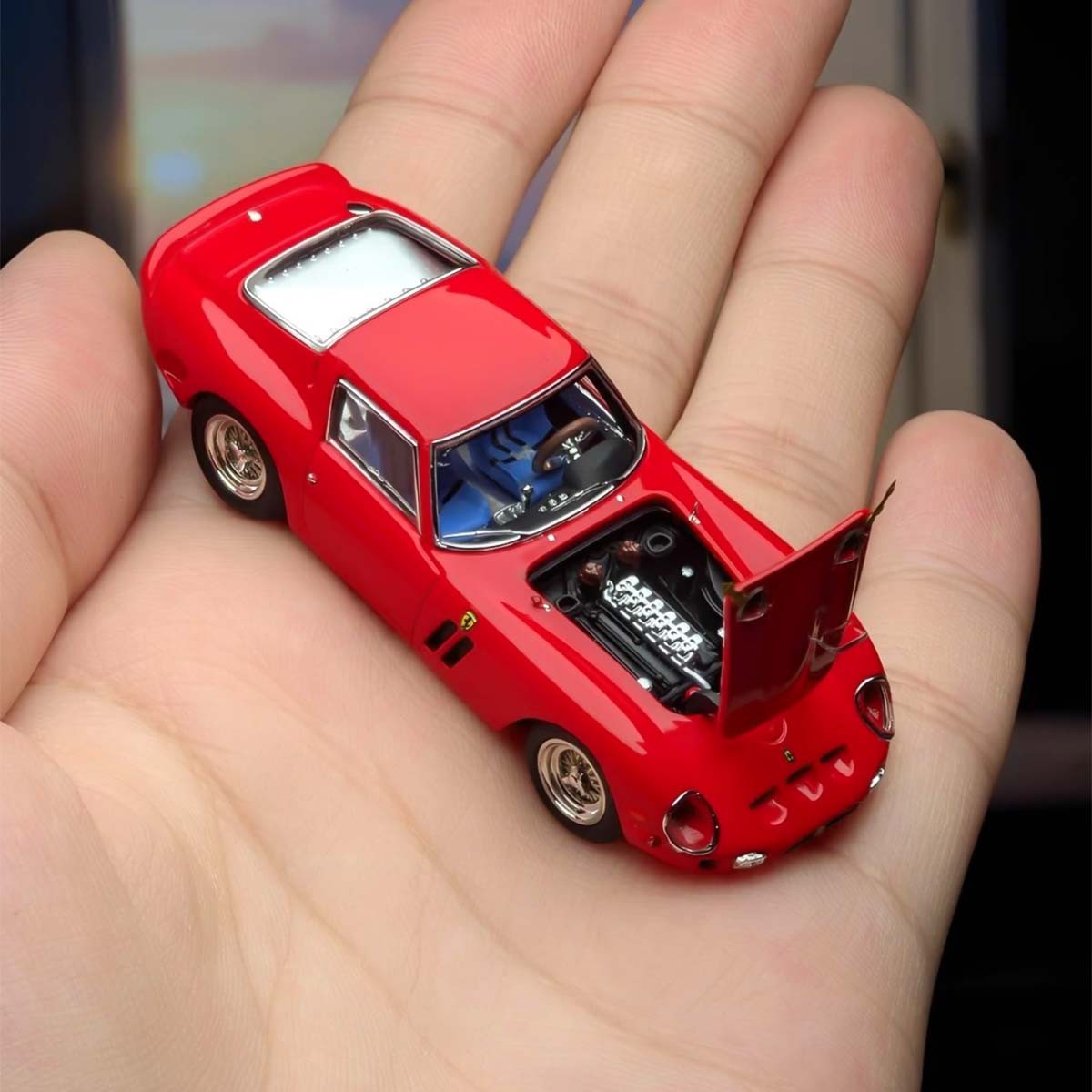 Classic Lover 1:64 Ferrari 250 GTO Red Alloy Diecast Car Model