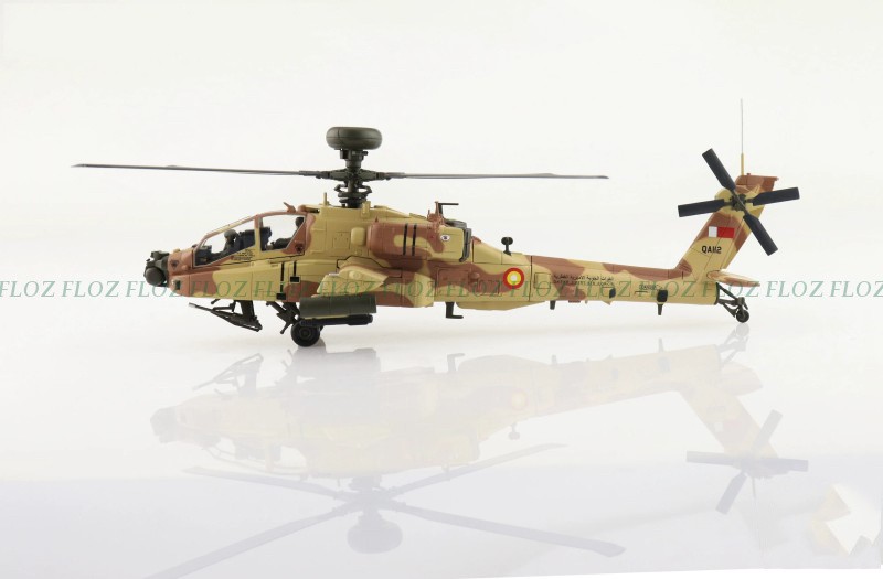 HOBBY MASTER Qatar Emiri Air Force AH-64E 41st Sqn 1:72 Model 2022 19-0002