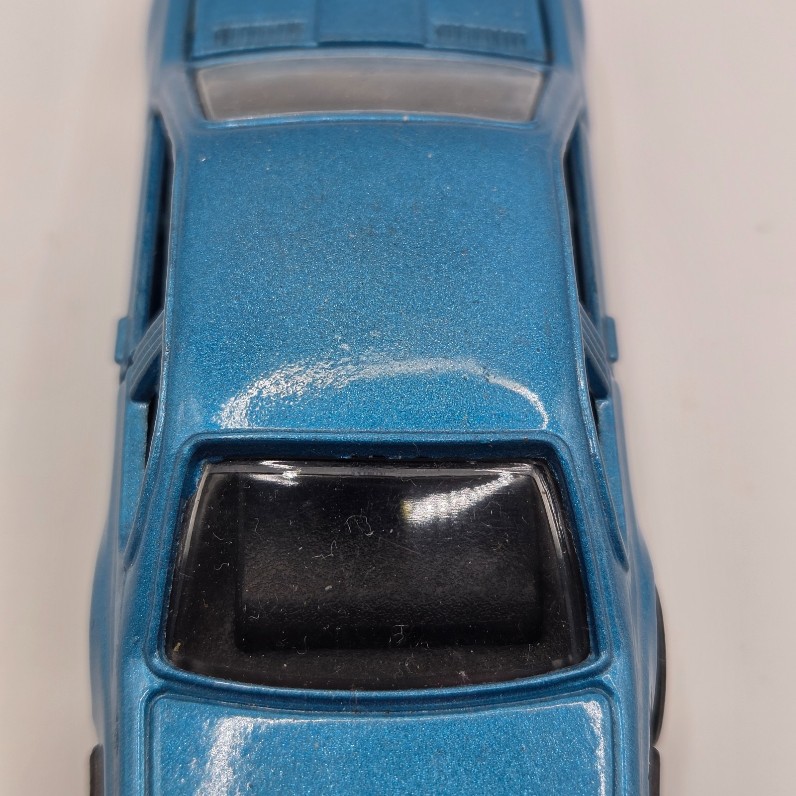 Vintage Sunnyside SS-907 BMW 635 CSi 1/41 Diecast Pull-Back Car Blue WORKS