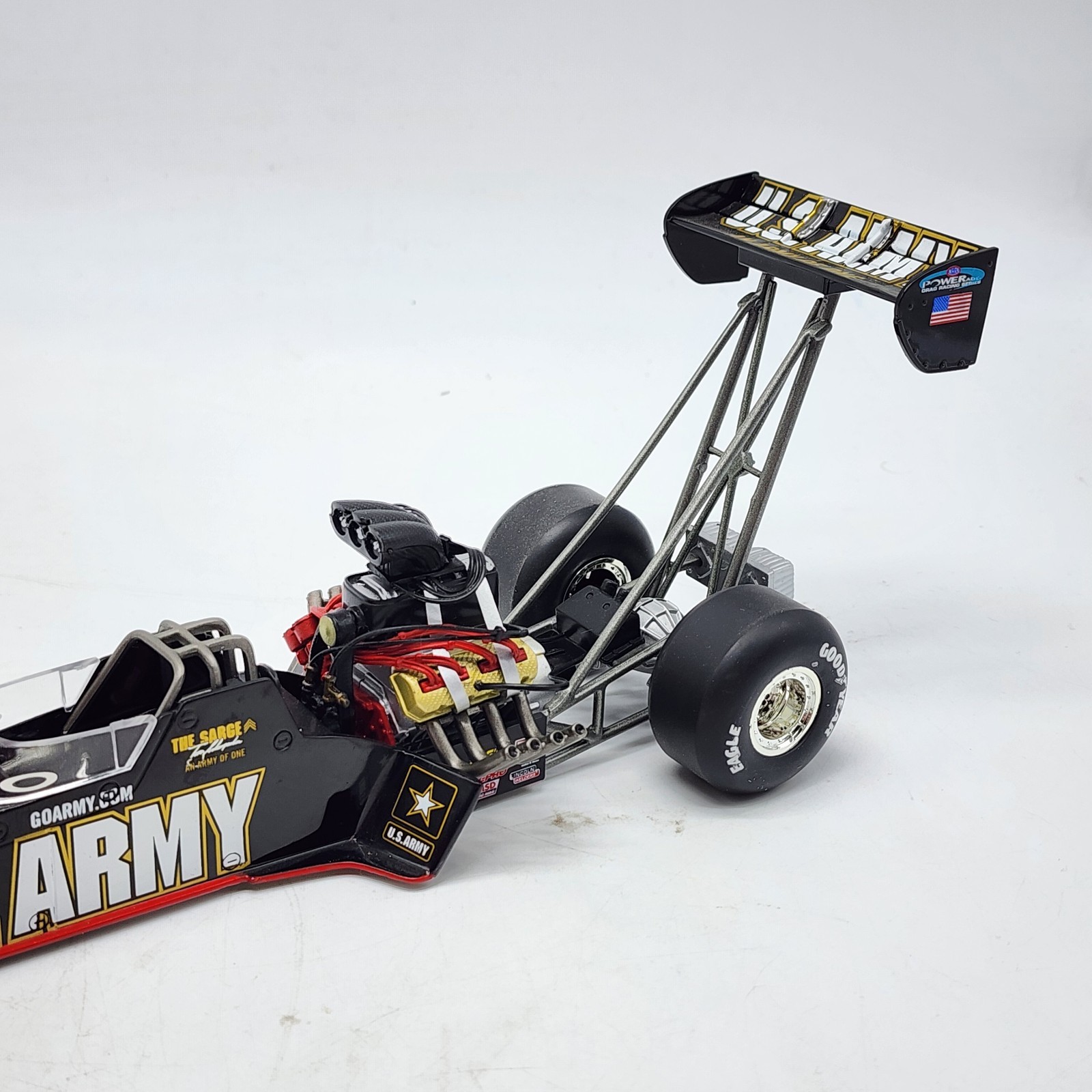 36D Matco Tools 1:24 2002 Tony Schumacher Army Dragster TSA2422R 1 of 2,750