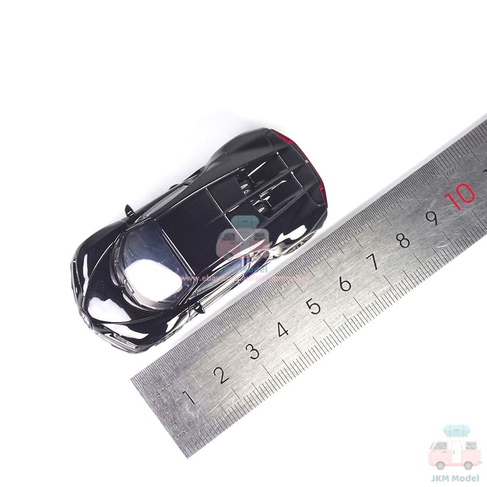 1/64 Bugatti Chiron Model Car Diecast Vehicle Collection Kids Gift Black