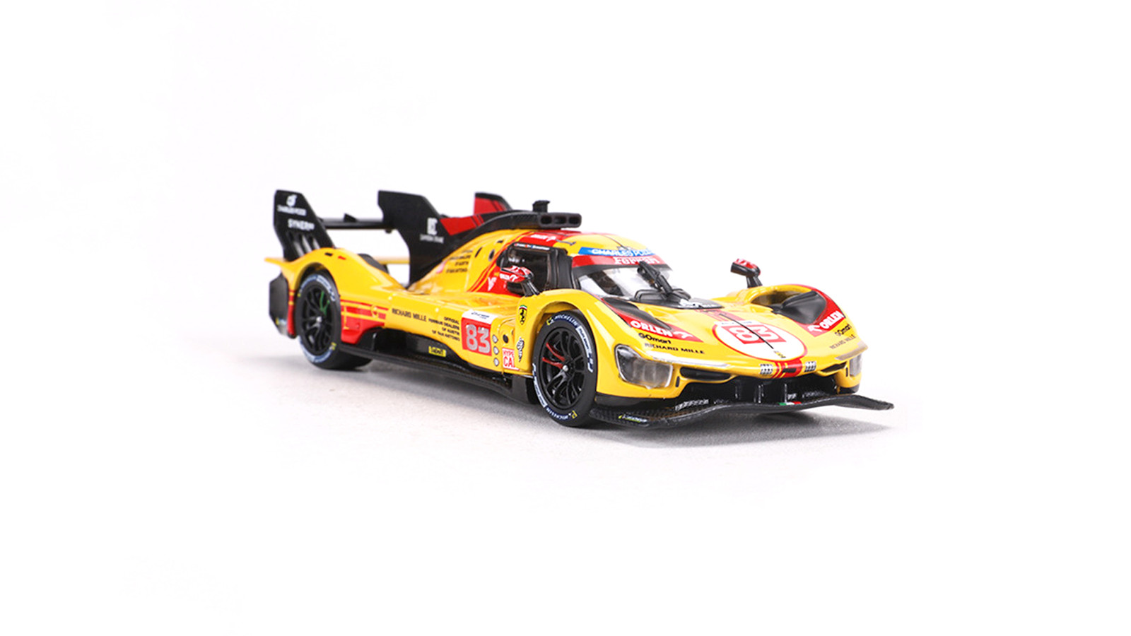 Bburago 1:64 Ferrari 499P Le Mans Winner Diecast Model Car with Display Case