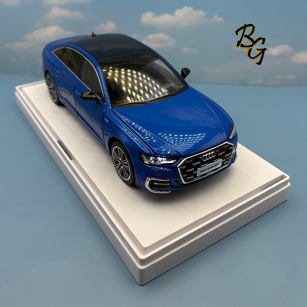 2018-2025 Audi A6 L Sedan – 1:24 Diecast Model – Officially Licensed – Blue