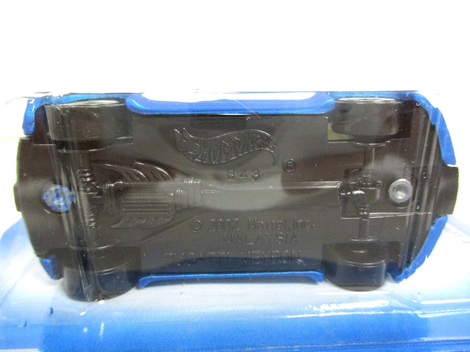 HOT WHEELS – HOT AUCTION – BUGATTI VEYRON (MATTE BLUE) – DIECAST
