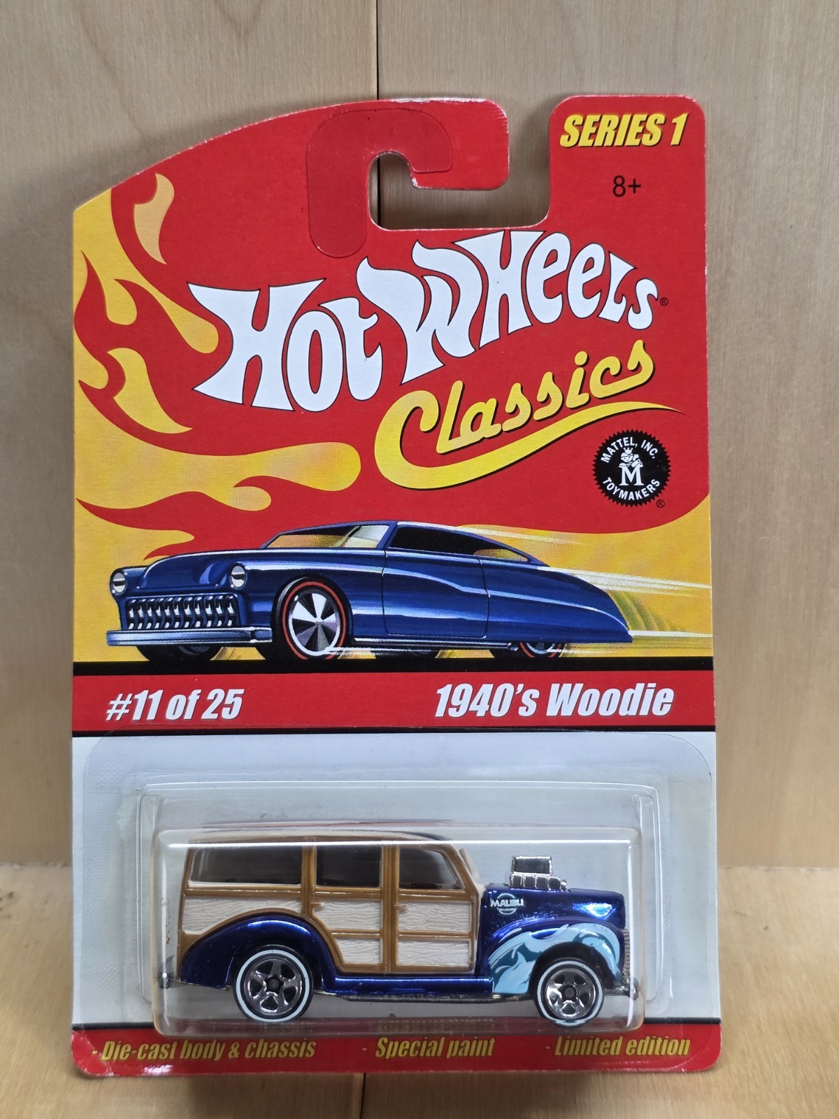 Hot Wheels Classics 1940’s Woodie – Complete Color Variation Set