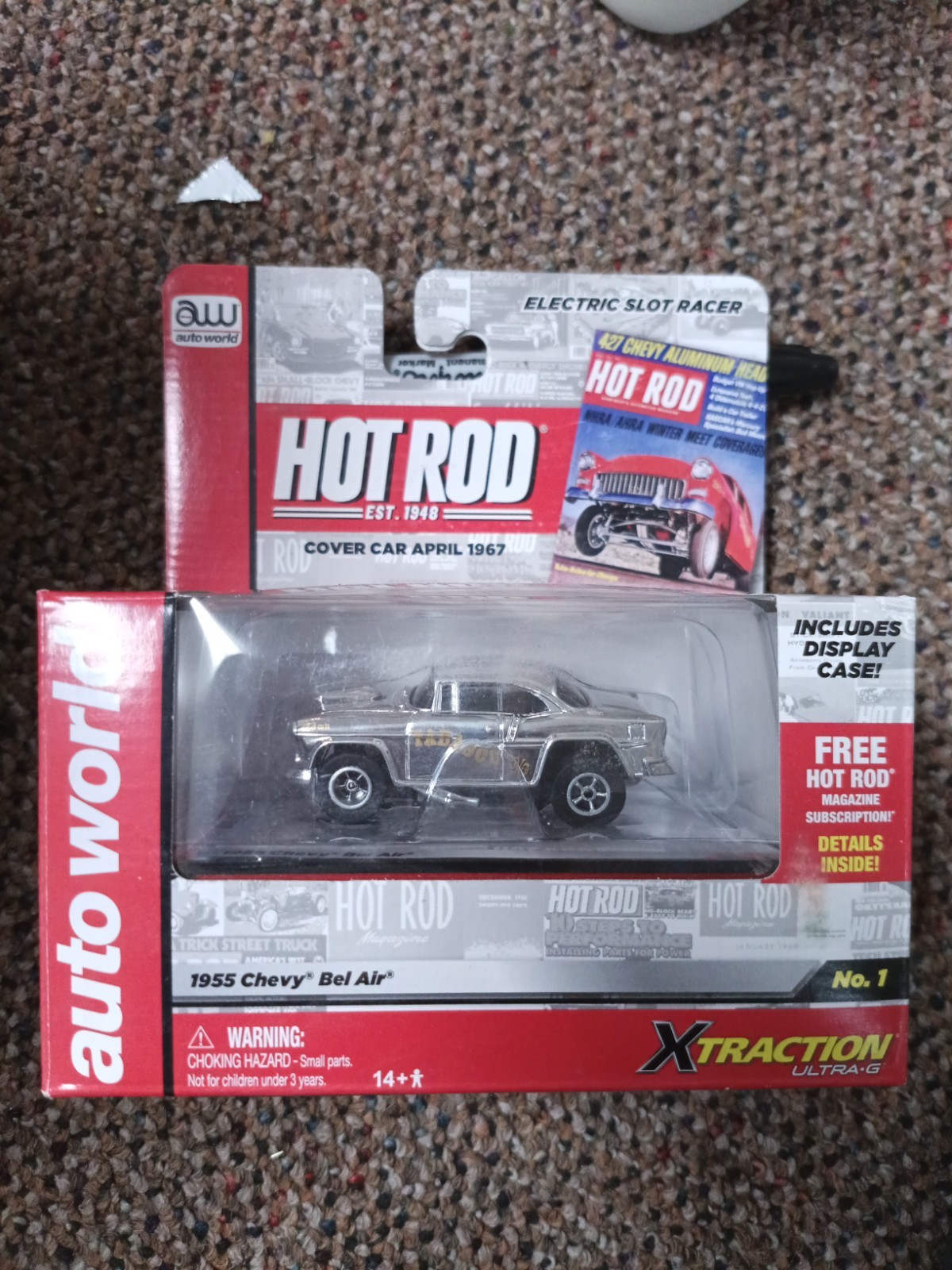 Auto World Hot Rod 1955 Chevy Bel Air Tabacoo