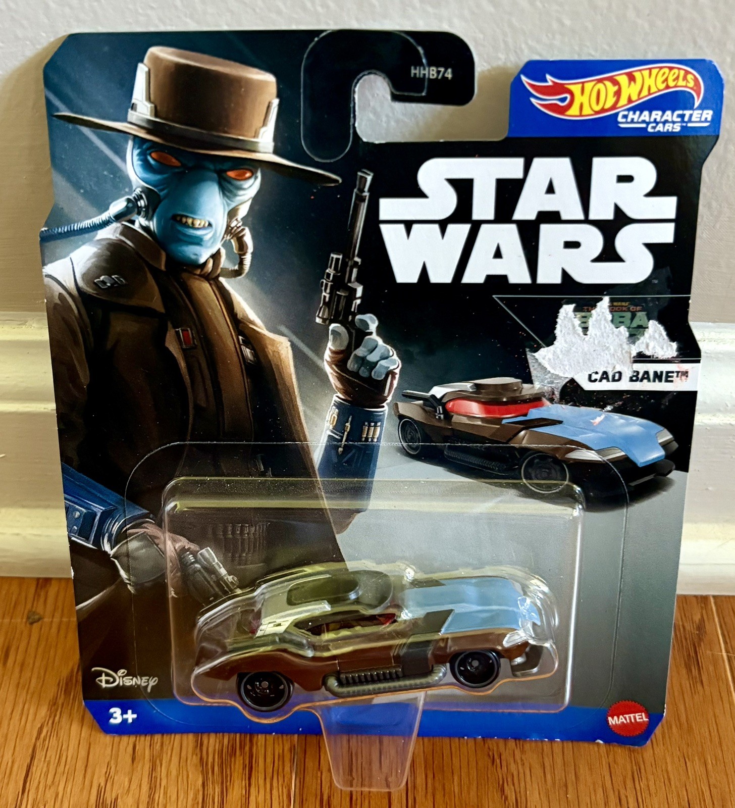 Hot Wheels Disney Star Wars Cad Bane Character Car HTR98 Book of Boba Fett – New