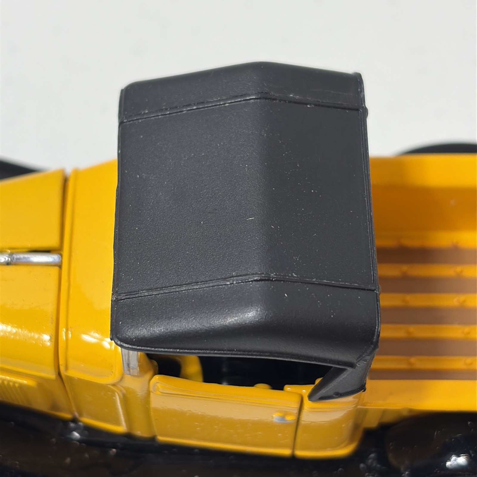 1932 Chevy Open Cab Pickup Diecast Yellow Black Vintage Car Collectible