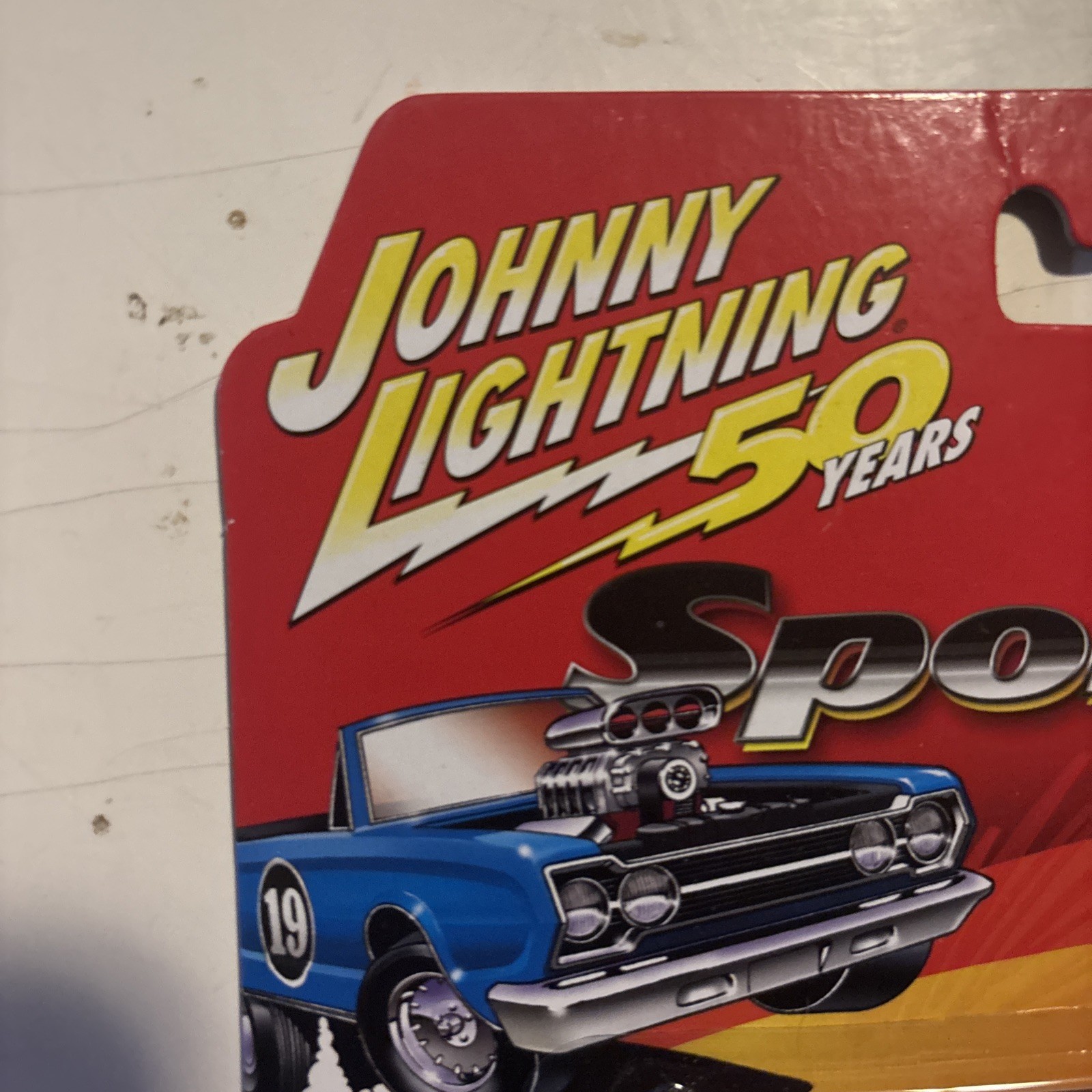 Johnny Lighting Street Freaks The Spoilers 19 Red 1994 Ford Mustang Number 3 JH