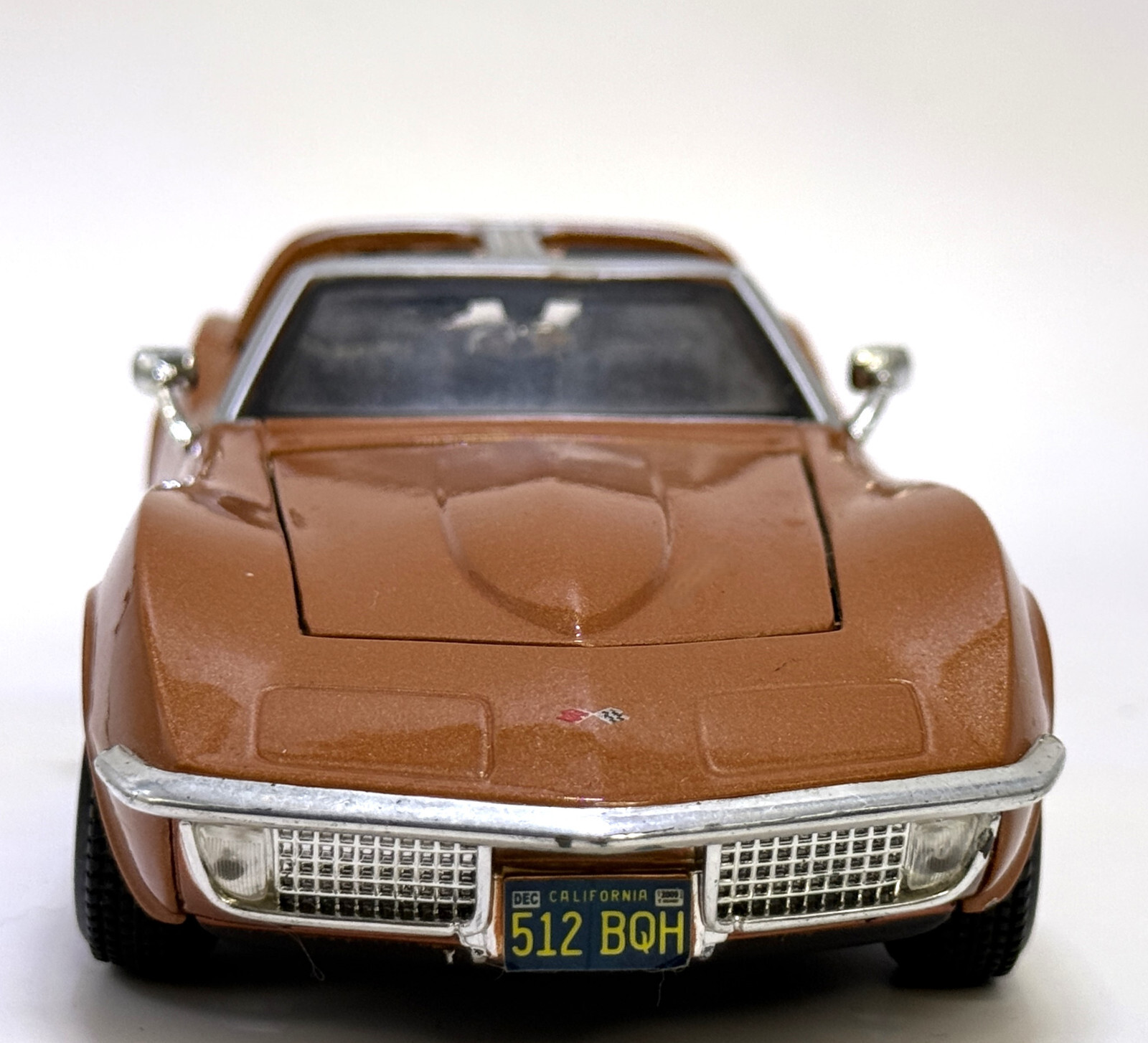 1970 Chevrolet Corvette T-top 1:24 Maisto Diecast Copper 1/24