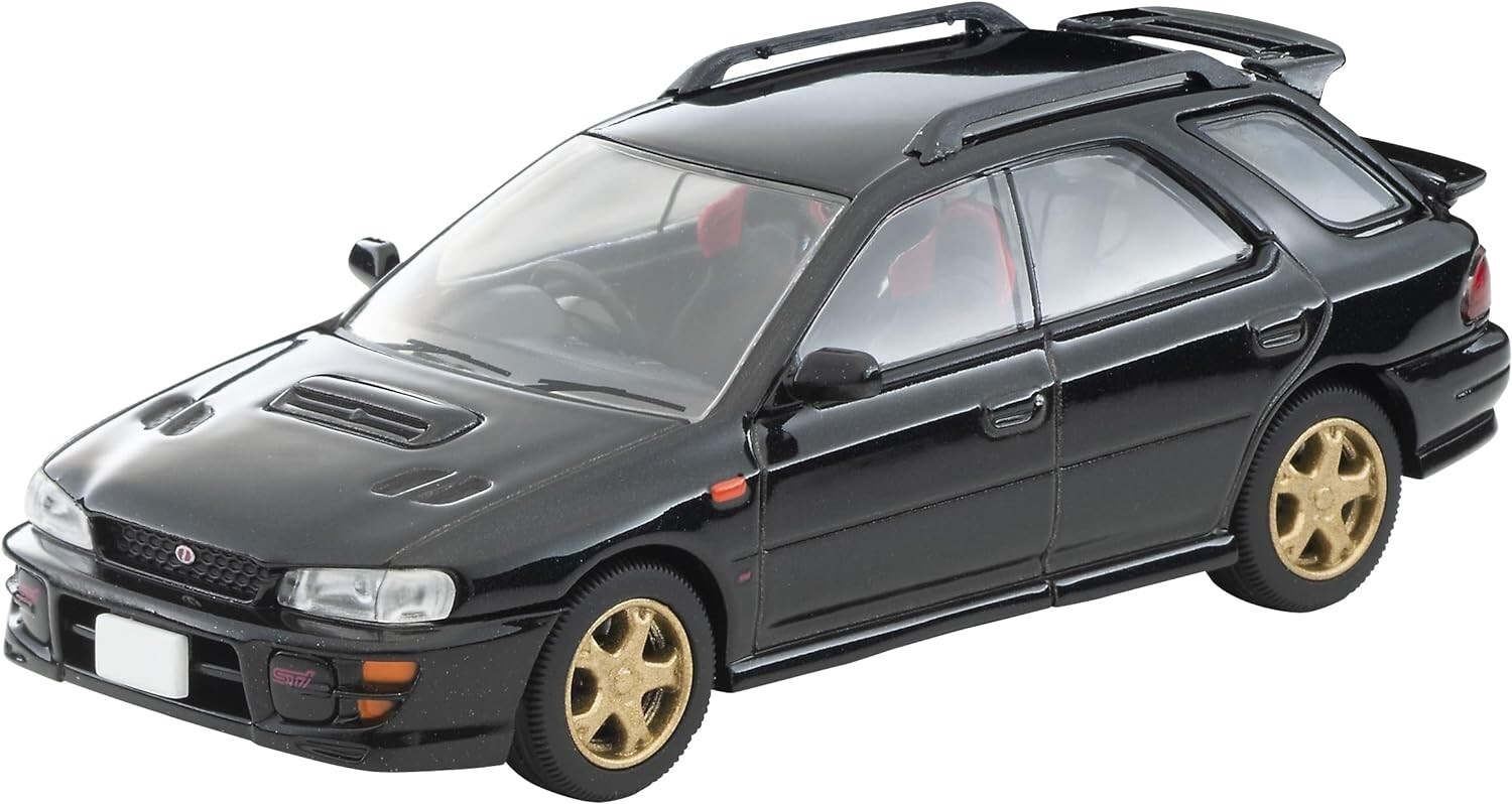 Tomica Vintage Subaru Impreza Pure Sport Wagon WRX STi Ver.V Model 1/64 LV-N281d