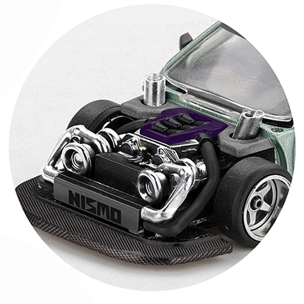 Kaido House x Mini GT 1:64 Nissan Silvia S13-R KAIDO WORKS V1 Green KHMG232