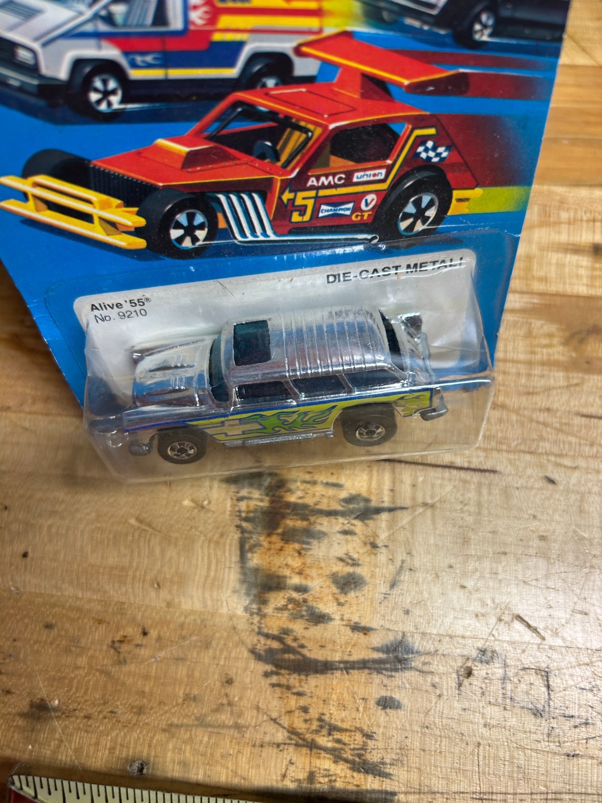 Hot Wheels Silver Chrome Alive 55 Nomad in Blister Pack Car