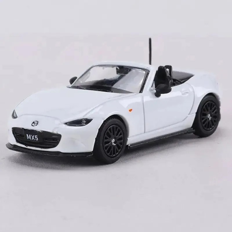 GCD 1/64 2024 Mazda MX-5 RF Alloy Motor Vehicle Diecast Models Car Toys Colle