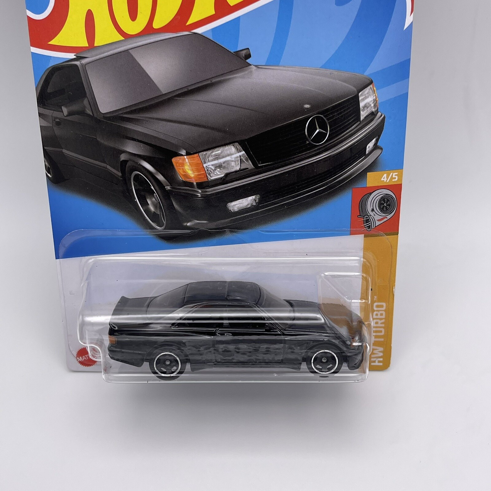 Hot Wheels 2024 ’89 Mercedes-Benz 560 SEC AMG Lot of 3 – Silver, Black, Red