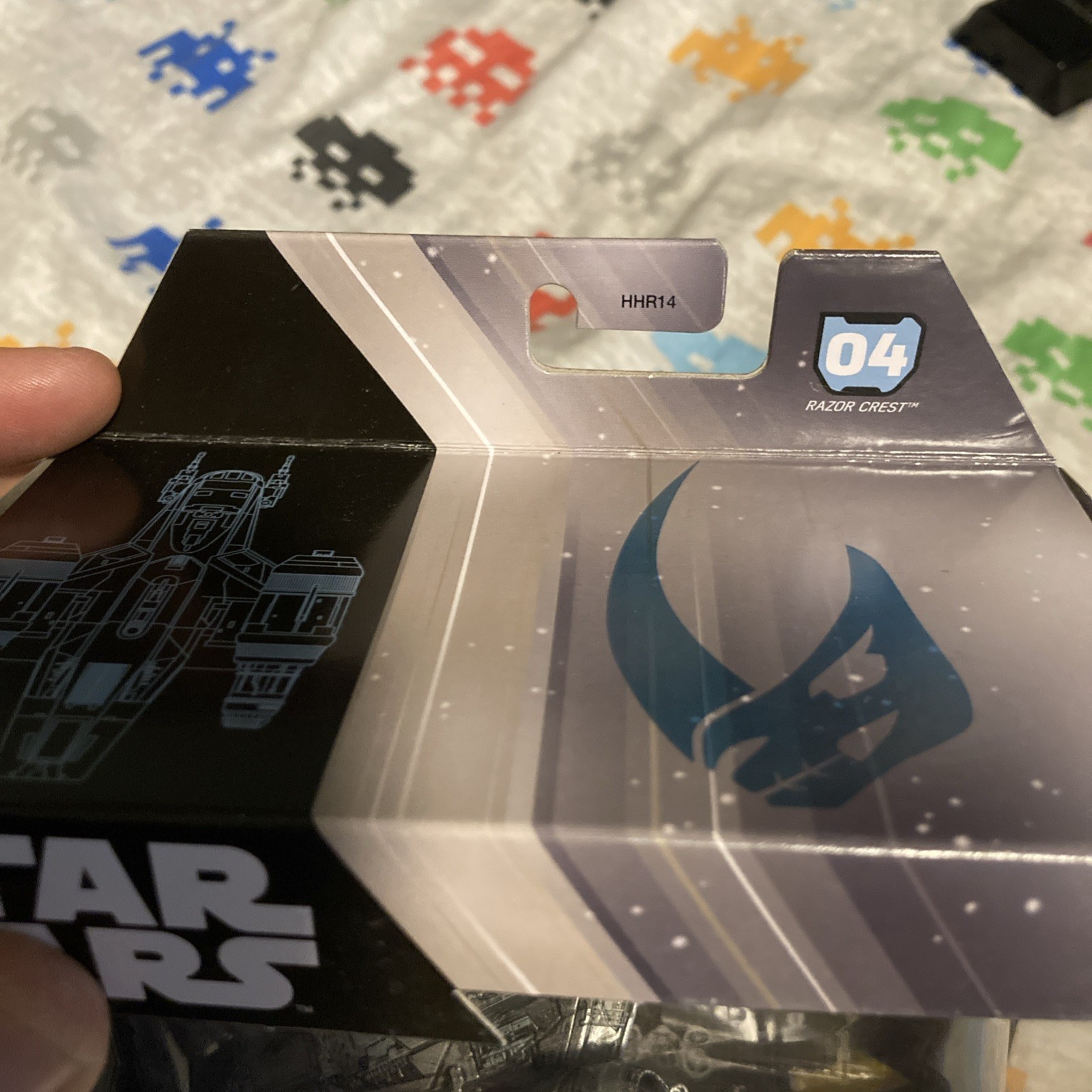 Hot Wheels Star Wars Starships Select Razor Crest Battle Damage Variant 04 CHASE
