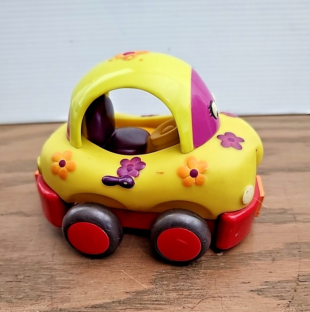 My B Toys Bug Car – Pull Back Wind Up Powered – Interactive Toy – Toddler D1
