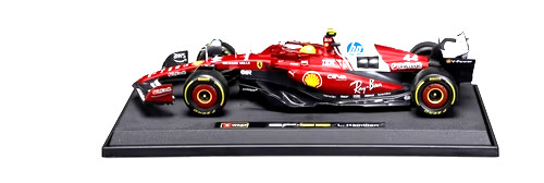 Ferrari SF-25 #44 Lewis Hamilton Formula 1 Race Car 2025 1/18 Diecast Burago