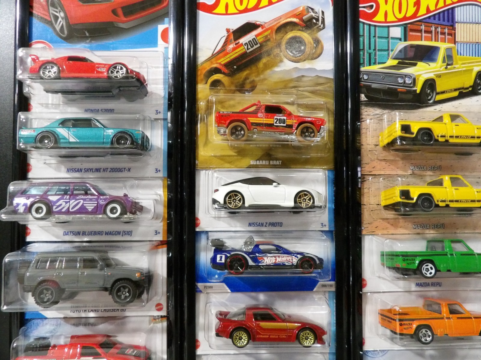 Hot Wheels JDM Mazda Nissan Toyota Subaru Acura Honda Datsun 28 Cars #2
