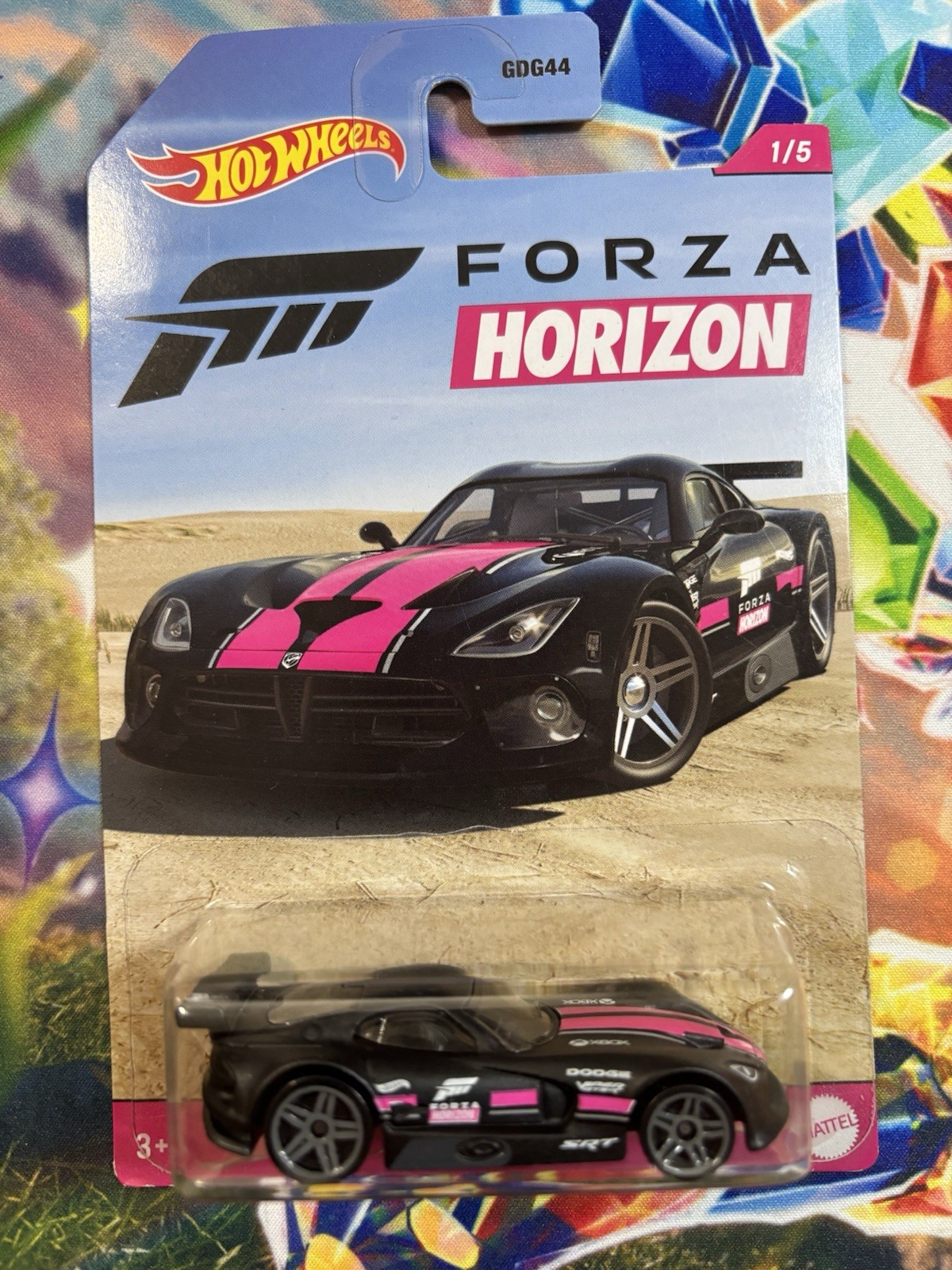 Hot Wheels Forza Horizon Full Set Of 5 Black Pink 5/5 New
