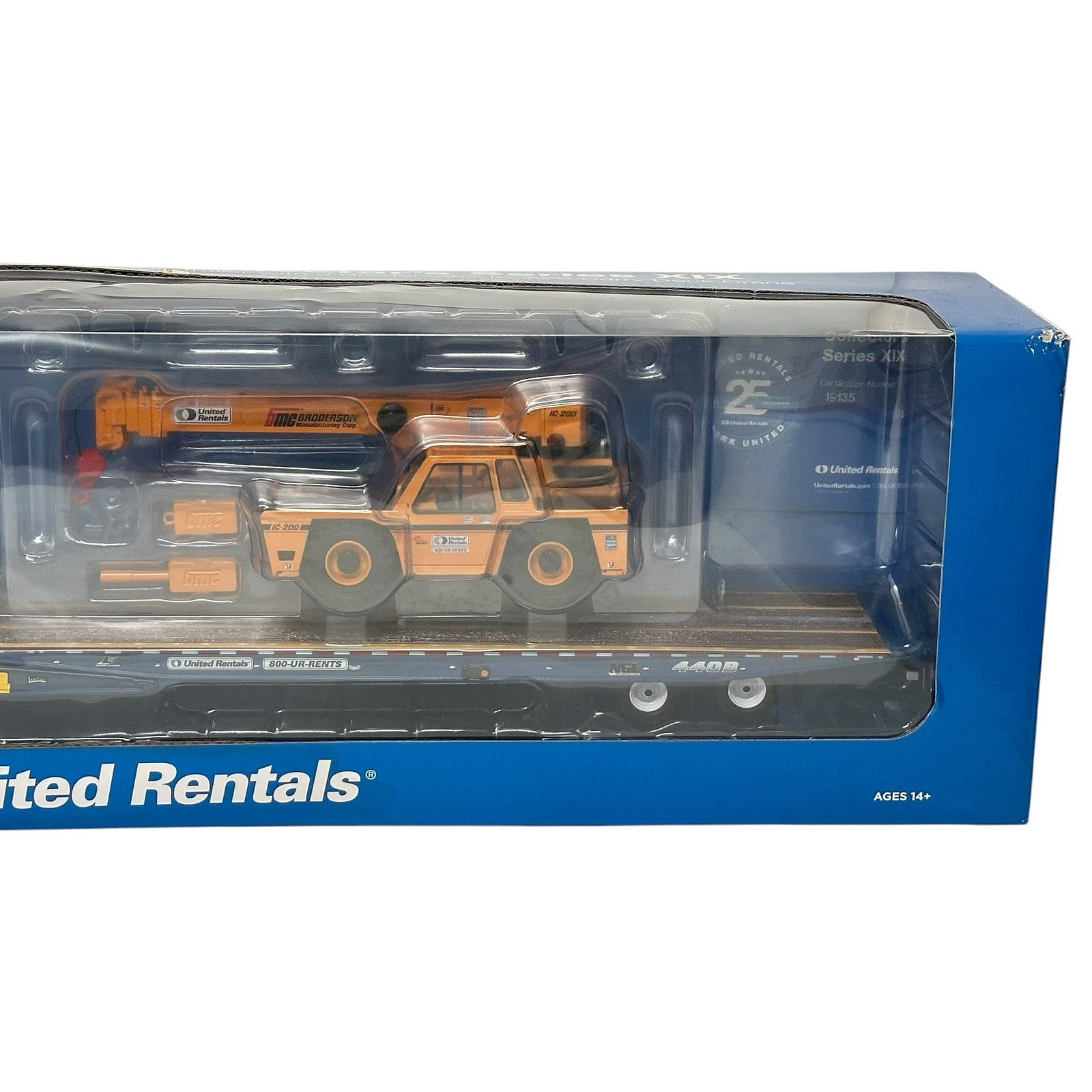 UNITED RENTALS FREIGHTLINER CASCADIA & LANDOLL BRODERSON IC-200 25th ANNIVERSARY