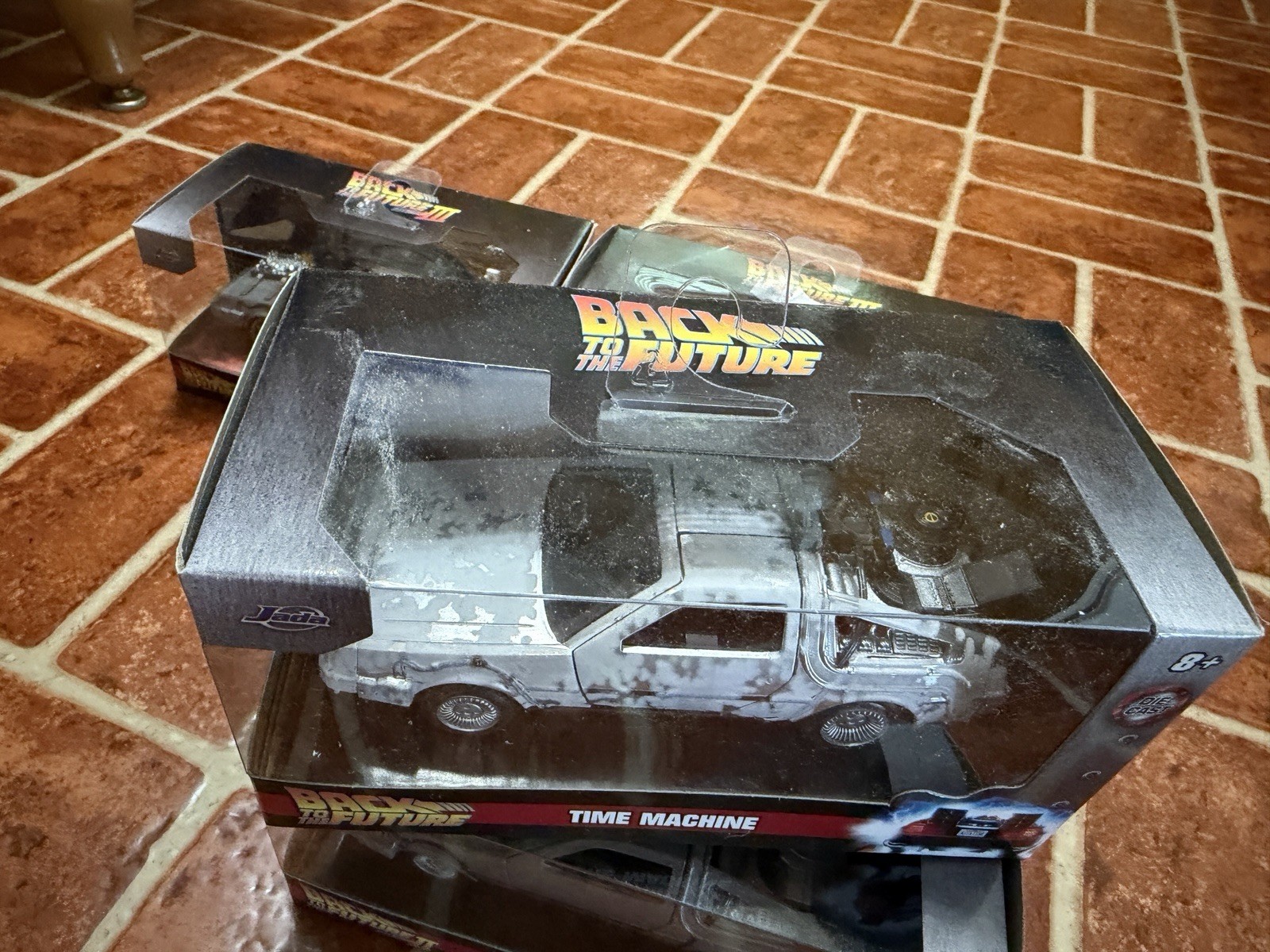 5 New Jada Hollywood Back To The Future Time Machine Delorean 1:32 Diecast Cars