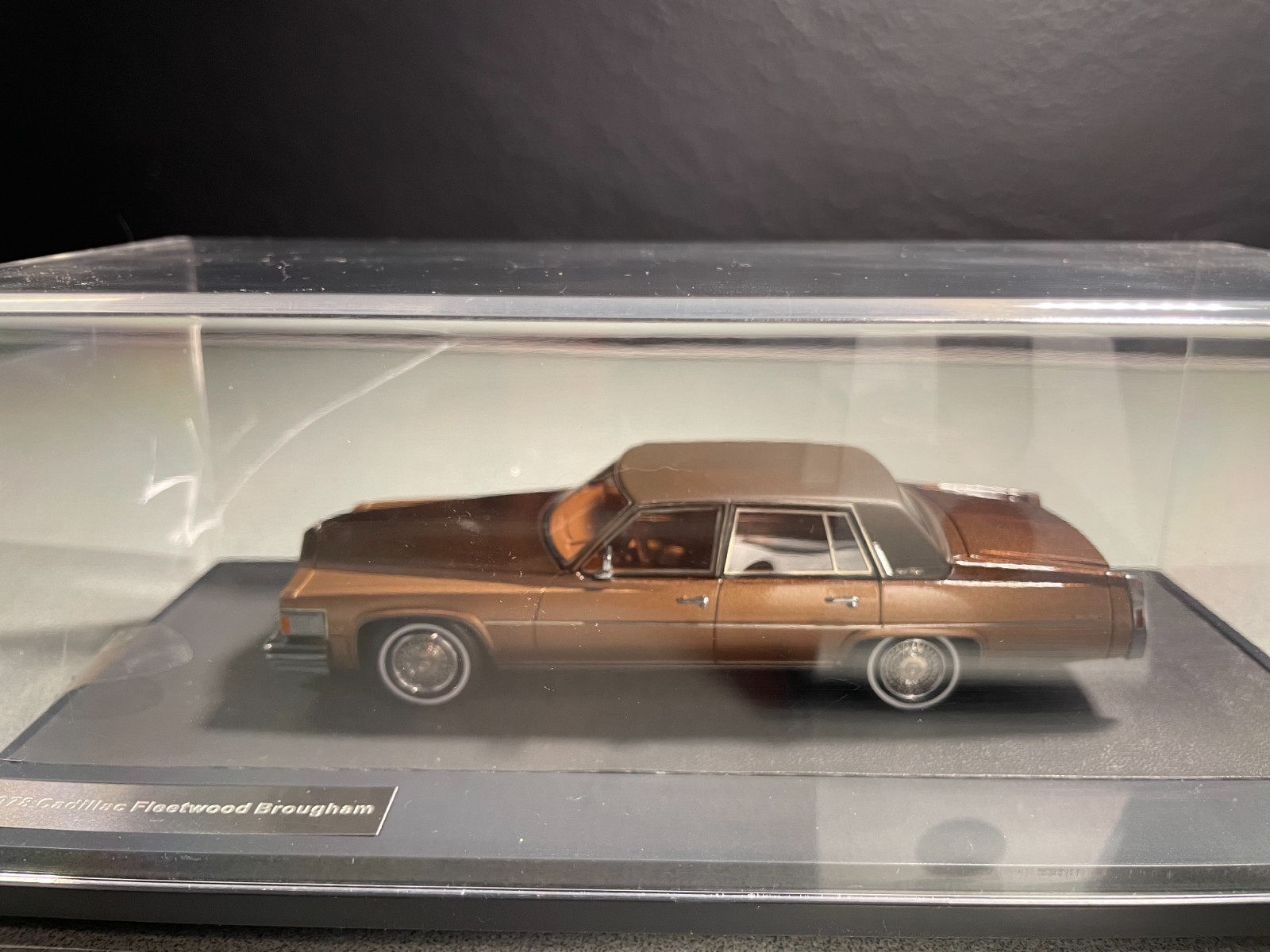 matrix 1/43 1978 cadillac fleetwood brougham 2tone brown VERY RARE #176/408