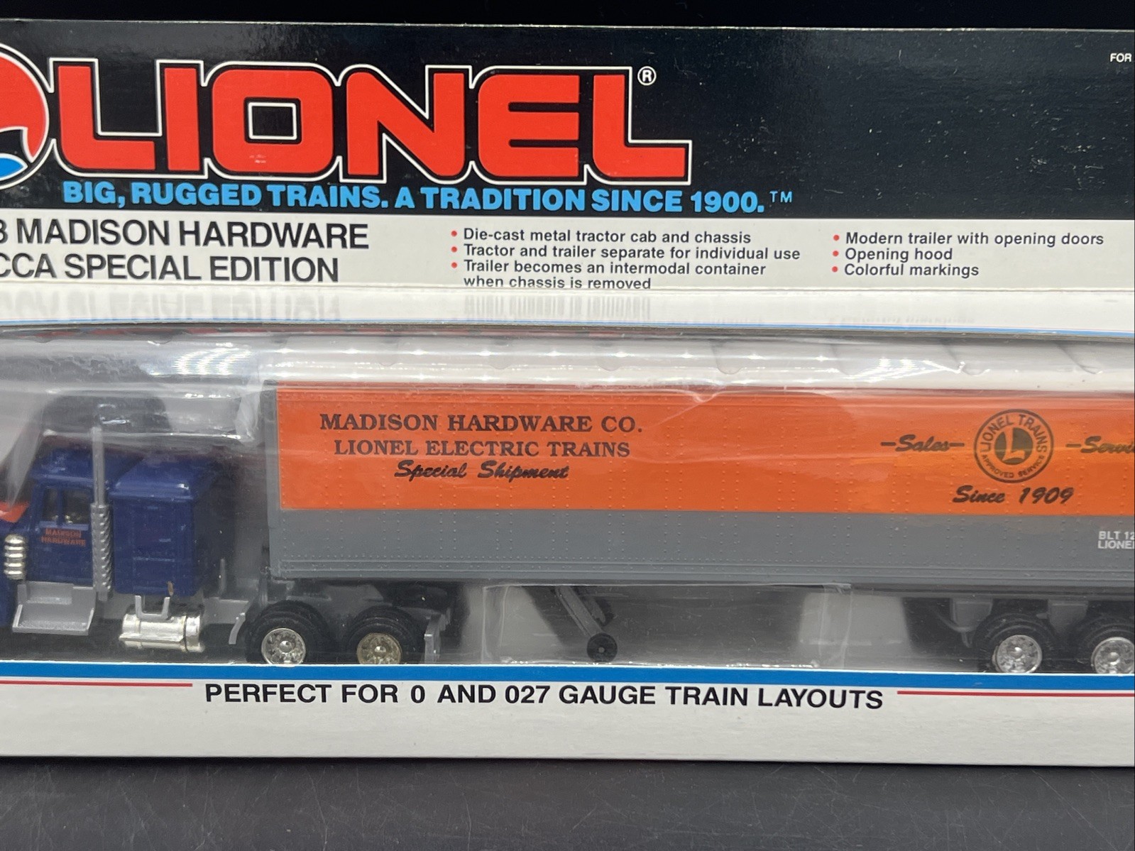 Lionel Trains Madison Hardware LCCA Special 6-52025 1993 Vtg *read*